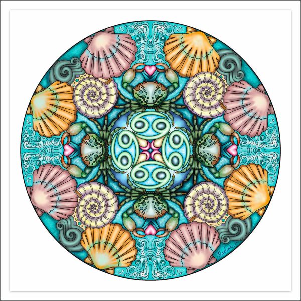 Astrology Mandala by Deva Padma "Cancer"
