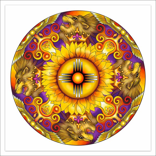 Astrology Mandala by Deva Padma "Leo"