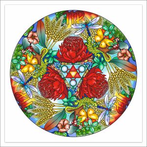 Astrology Mandala by Deva Padma "Virgo"